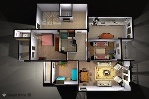 Grundriss © Gürkan Ilgin SweetHome3d.com